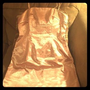 Short Rose Gold Dress